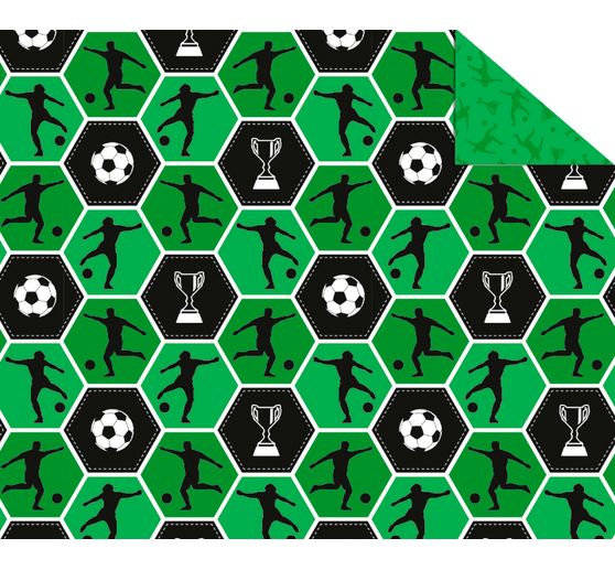 Papier cartonné à motifs « Star du football »