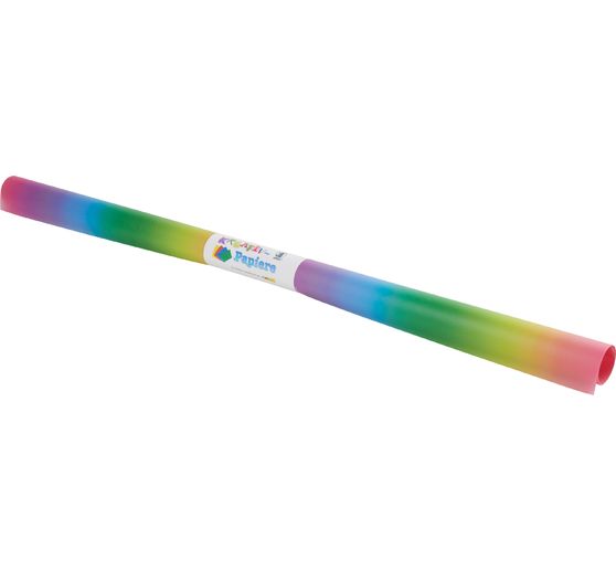 Transparant papier "Regenboog Pastel" , 50 x 61 cm