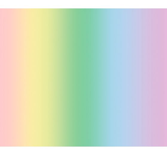 Transparant papier "Regenboog Pastel" , 50 x 61 cm