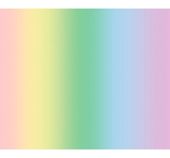 Transparant papier "Regenboog Pastel" , 50 x 61 cm