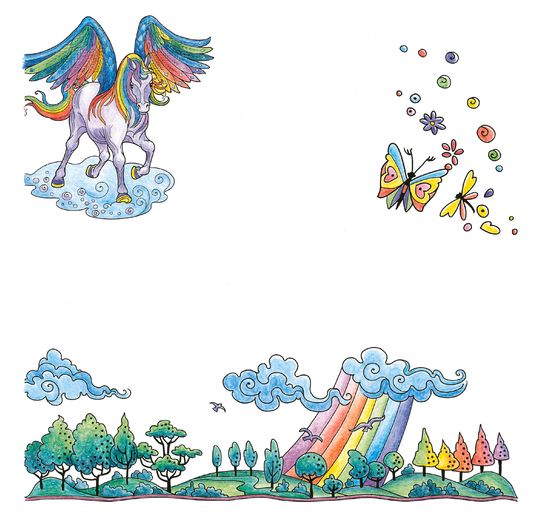 Livre "Colorful World - Regenbogen"