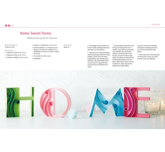 Boek "Quilling in XXL"