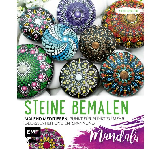 Livre "Steine bemalen - MANDALA"