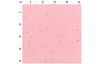 Gekreukte mousseline katoenen stof met metalen effect "Wild Dots-Zalm roze"