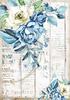 Motief strozijde "Romantic Blue", DIN A4