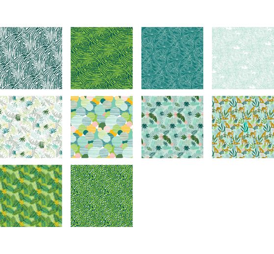 Feuilles de pliage « Jungle Green »