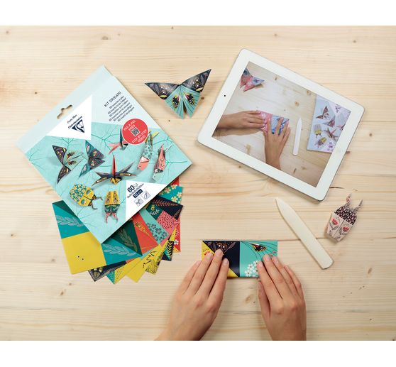 Assortiment de papier de pliage « Insectes »