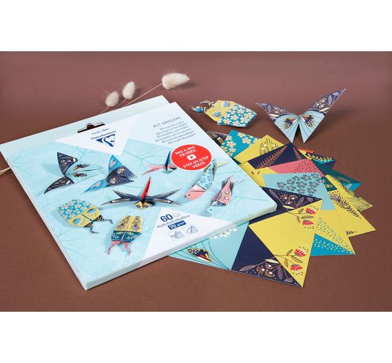 Assortiment de papier de pliage « Insectes »