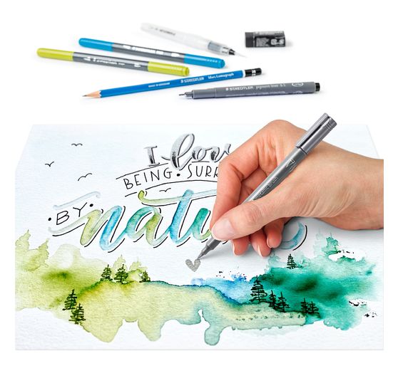 STAEDTLER aquarelle-set "Hand Lettering"