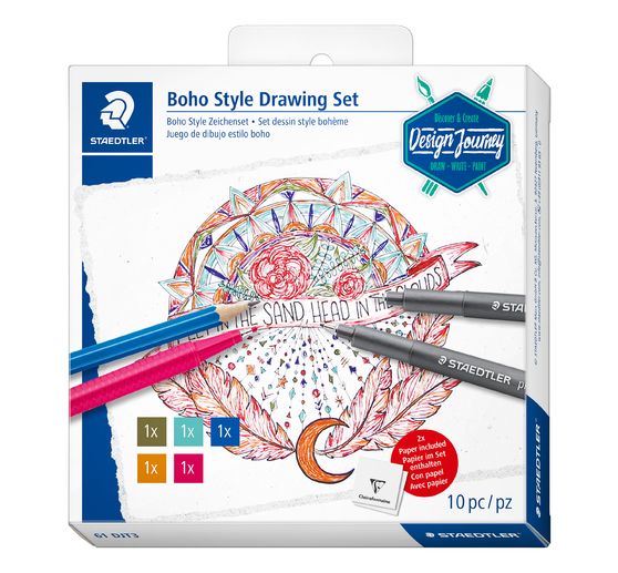 STAEDTLER tekenset "Boho Style"