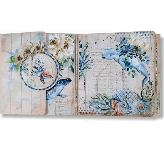Bloc de papier scrapbooking « Sea Dreams »