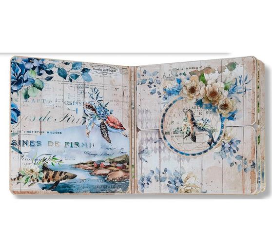 Bloc de papier scrapbooking « Sea Dreams »