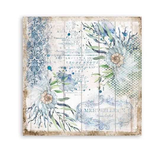 Bloc de papier scrapbooking « Sea Dreams »