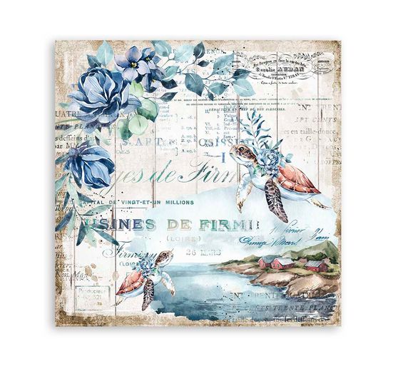 Bloc de papier scrapbooking « Sea Dreams »