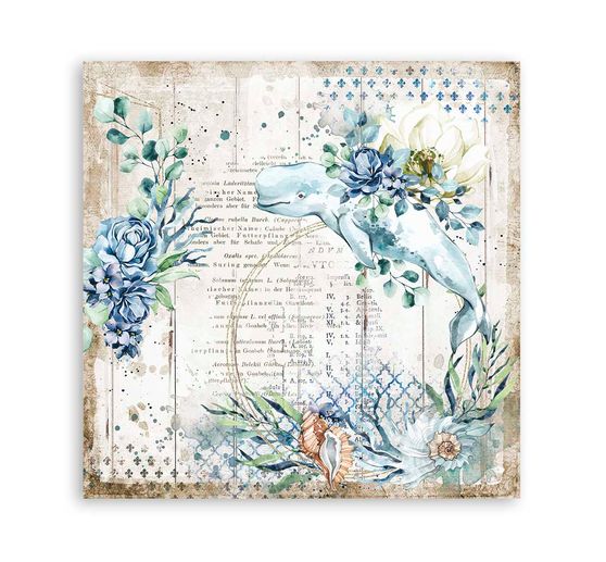 Bloc de papier scrapbooking « Sea Dreams »