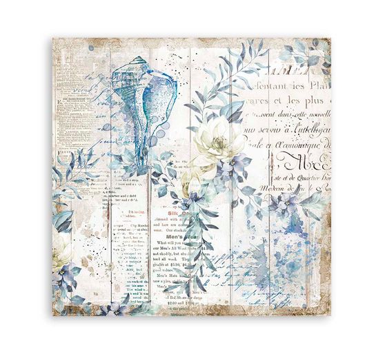 Bloc de papier scrapbooking « Sea Dreams »