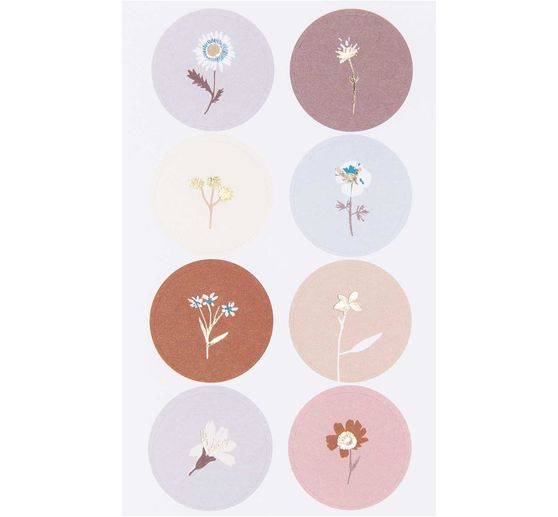 Sticker "Gedroogde bloemen"