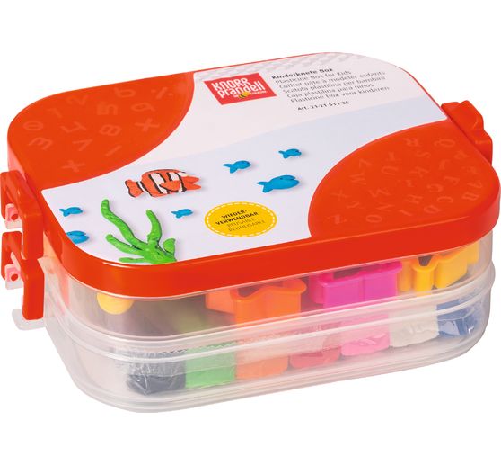Kinder boetseerklei doos