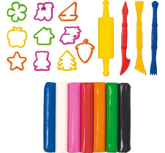 Kinder boetseerklei doos