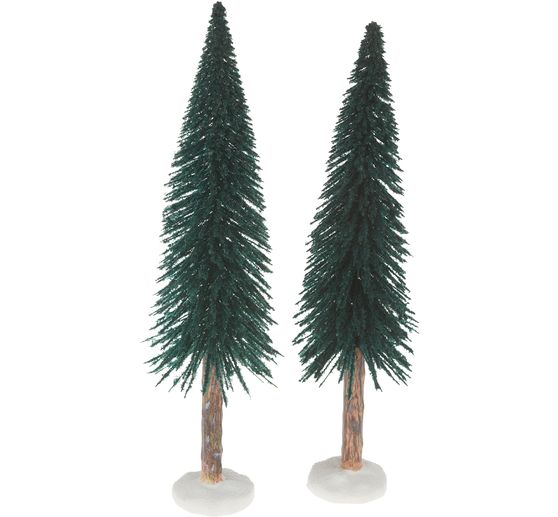 Sapins miniatures VBS « Abies », 2 pc.