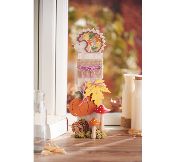 Houten decoratieve hanger "Esdoornblad"