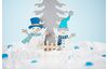 VBS plug motif "Snowmen with fir tree