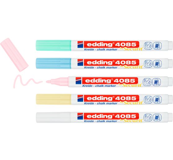 edding 4085 Chalk marker set "Pastel"