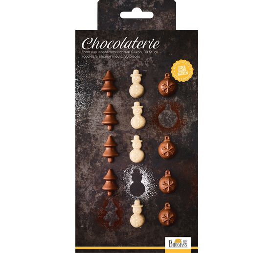 Moules à chocolats en silicone « Noël »