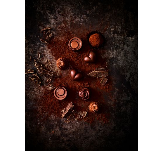 Moules à chocolats en silicone « Rose »