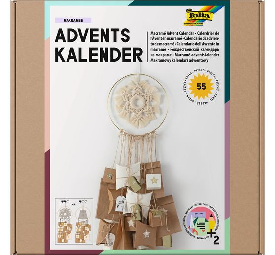 Adventskalender set "Macramé"