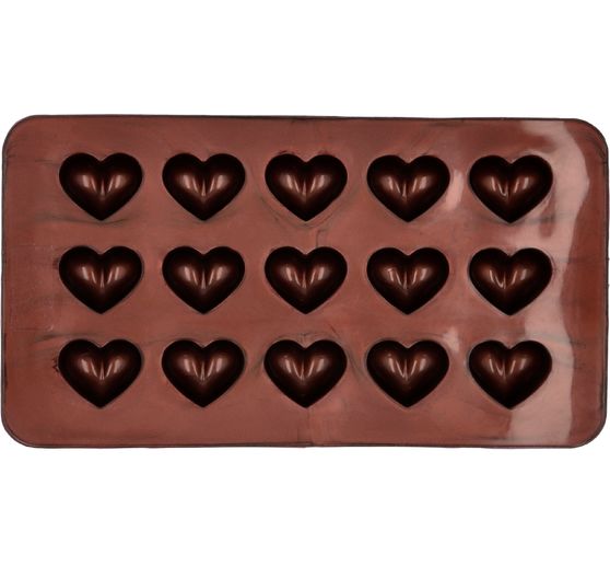 Moules à chocolats en silicone « Cœur »