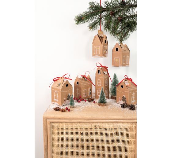 Adventskalender set "Peperkoek huis"