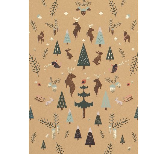 Motief blok "Kraftpapier Xmas"