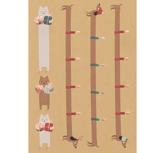 Motief blok "Kraftpapier Xmas"