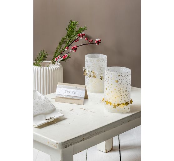 Set de papiers transparents « Noël » Or/Argent