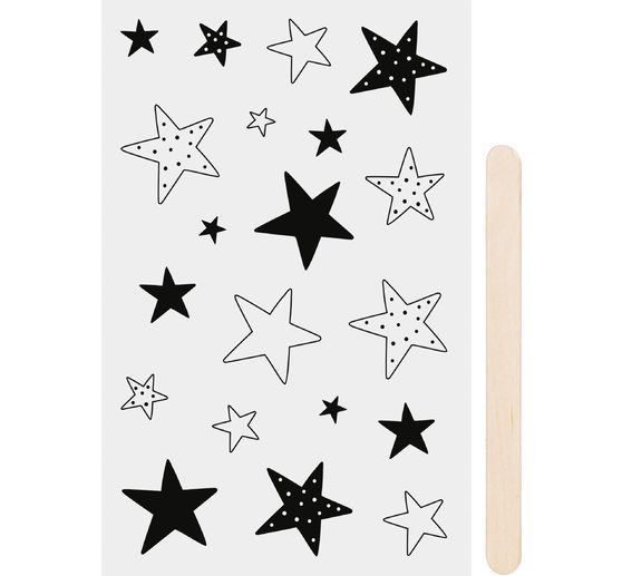 Scratch sticker "Stars"