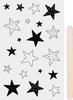 Krassticker "Sterren"