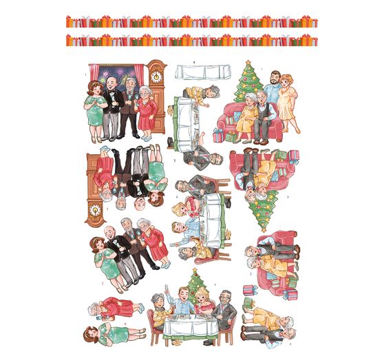 3D stansveldboek "Christmas Feelings"