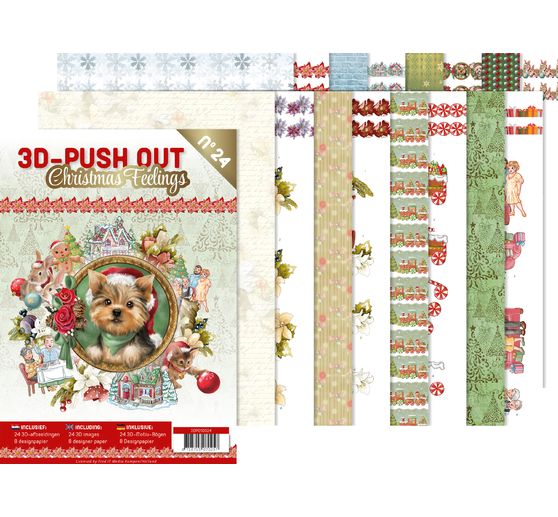 3D stansveldboek "Christmas Feelings"