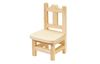 Miniatuur houten stoel