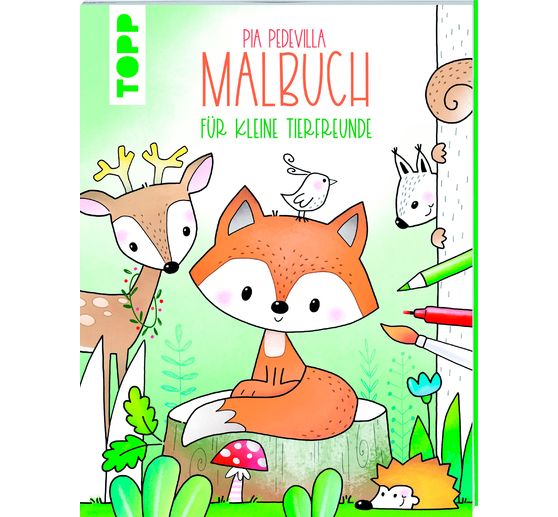 Boek "Pia Pedevilla Malbuch - Für kleine Tierfreunde"