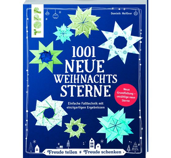 Boek "1001 neue Weihnachtssterne (kreativ.kompakt)"