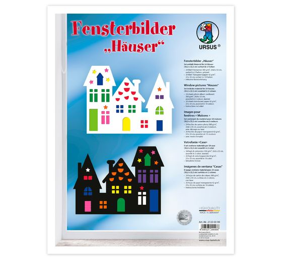 Raamafbeeldingen "Huizen"