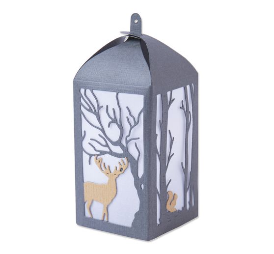 Gabarit d'estampe Sizzix Thinlits « Woodland Lantern »