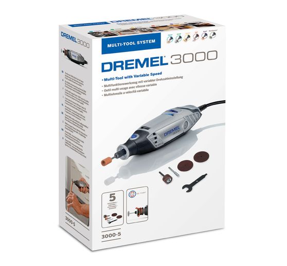 DREMEL 3000, incl. 5 pc., accessoires