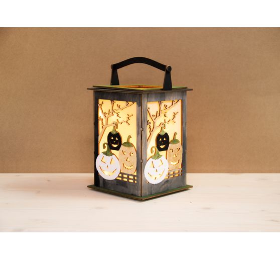 Houten Lantaarn "Halloween"