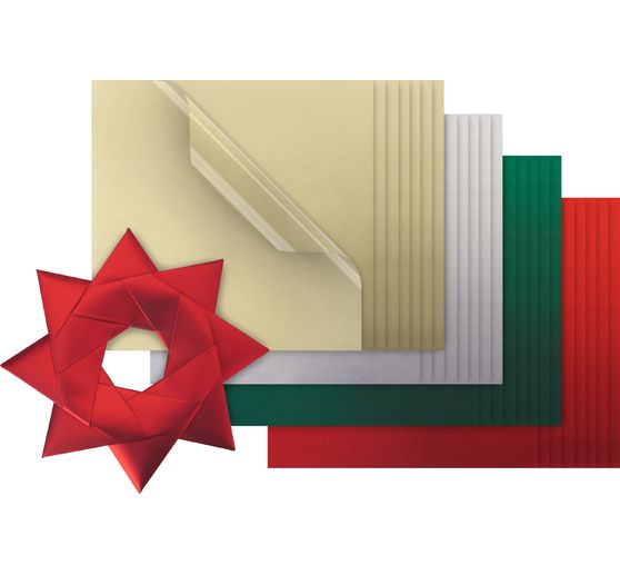Papier de pliage « Mat métallisé »
