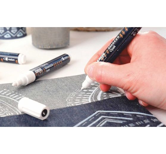 KREUL Textile marker opaque "Black & White"