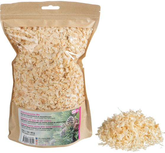 Organic pine shavings