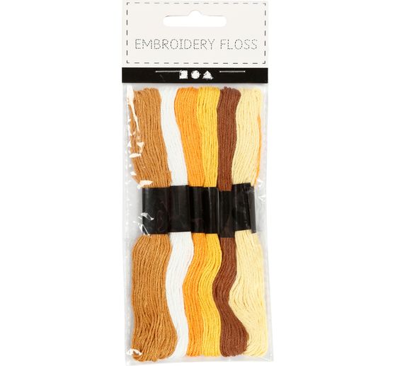 Embroidery thread set "Golden"